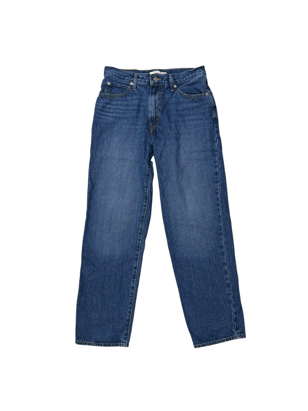 Levi's '94 Baggy Jeans Women's Size 28 Dark Wash Denim Blue Straight Leg 28x31